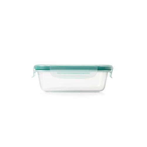 플라스틱 직사각 밀폐용기 - 0.7L (3컵)